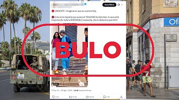 No es un migrante acosando a una joven en España, es la escena de una película