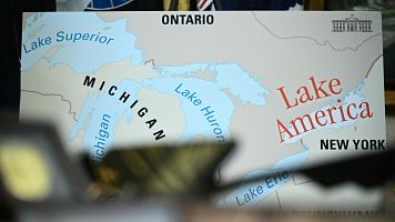 Trump firma una orden para cambiar el nombre del lago Ontario a lago Am�rica