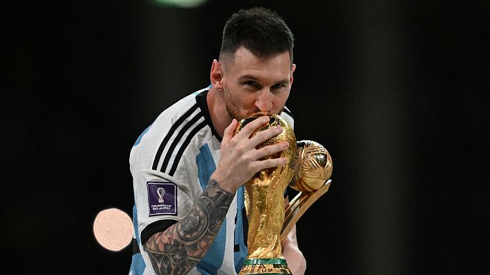 Leo Messi anuncia su adi�s a la selecci�n argentina