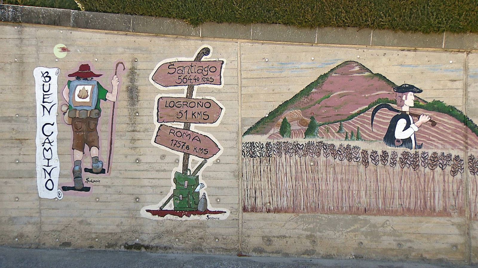 Entrada de Grañón, La Rioja