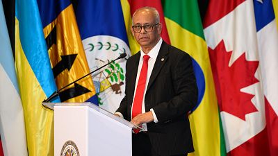 'Hora América' entrevista al secretario general de la Organización de Estados Americanos (OEA), Albert Ramdin