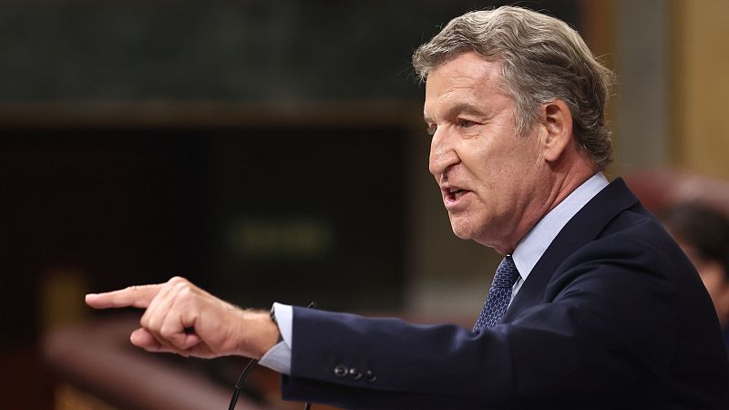 Feijóo pide a Sánchez dimitir "por incompetente o cómplice": "Marruecos lo coordinó, el Gobierno lo sabía y lo tapó"