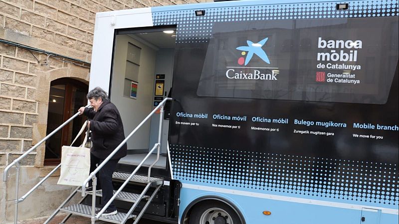 La Banca M�bil seguir� als pobles sense oficina fins al 2028