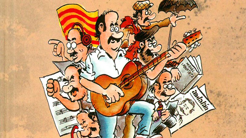 La vida de José Antonio Labordeta en cómic