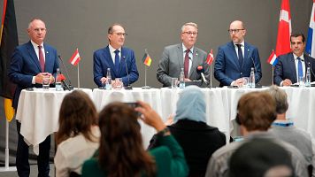 Dinamarca, Alemania, Pa�ses Bajos, Austria y Grecia conf�an en alcanzar un acuerdo para crear un centro de devoluci�n de inmigrantes en enero