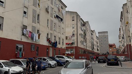 Una calle del barrio del Pr�ncipe, en Ceuta
