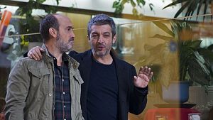 Ricardo Dar�n y Javier C�mara en Truman