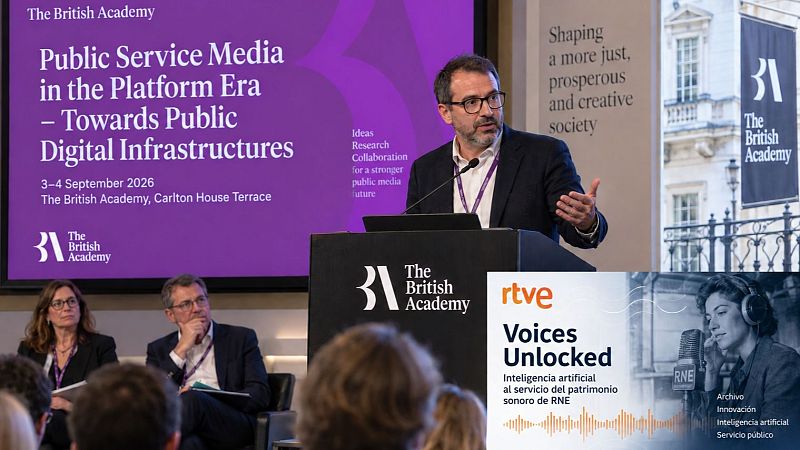 RTVE presenta en Londres su innovación en inteligencia artificial para el servicio público audiovisual