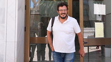 El exalcalde de C�diz Jos� Mar�a Gonz�lez, Kichi, a la salida del Juzgado de Instrucci�n n�mero 2, en junio de 2024