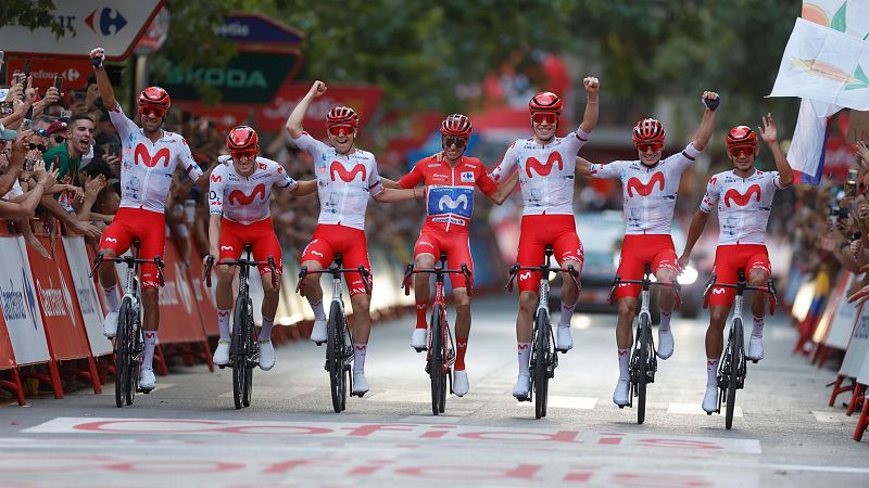 Enric Mas gana la Vuelta a España en un final espectacular en Granada que se anota Tobias Halland Johannessen