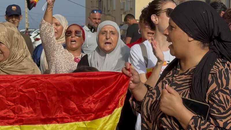 Manifestaci�n en Ceuta para pedir soluciones a la crisis migratoria