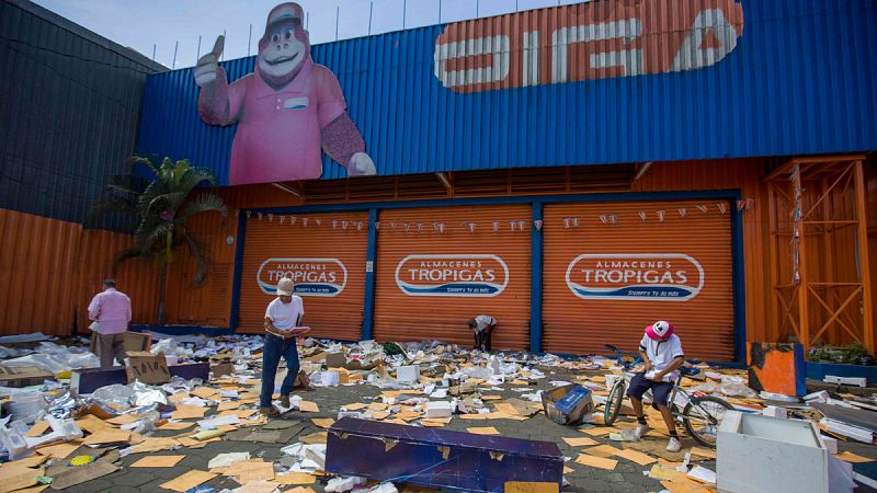 Calles vacías y ambiente enrarecido tras la masiva movilización en Nicaragua