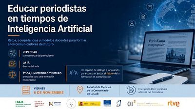 Jornadas de la UAB: "Educar periodistas en tiempos de IA"