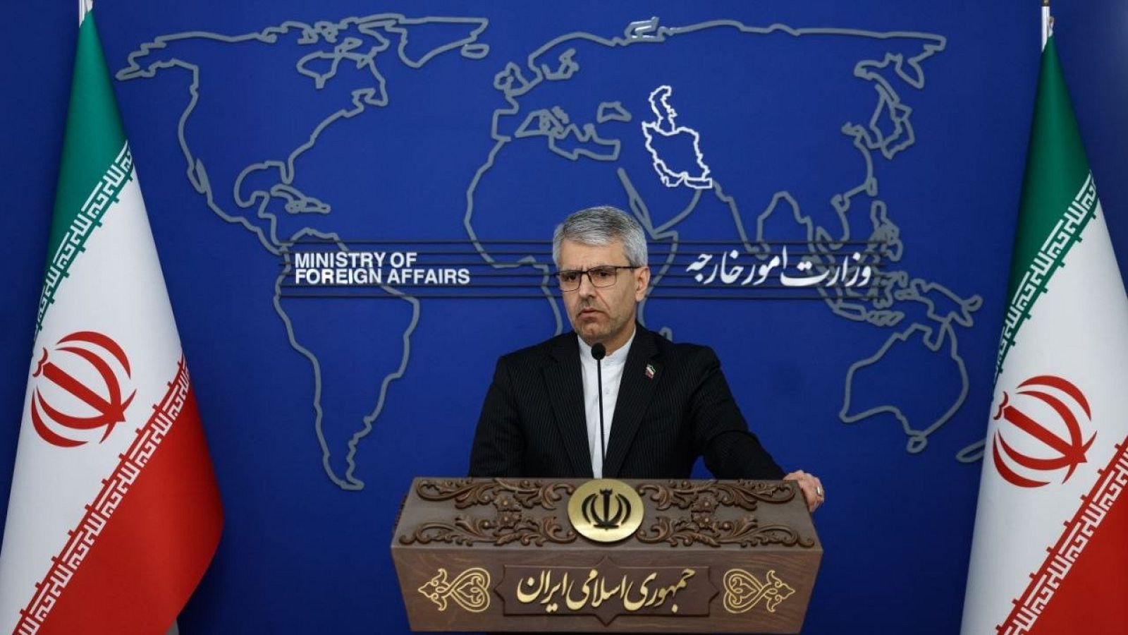 El portavoz de Exteriores de Irán, Esmail Baghaei