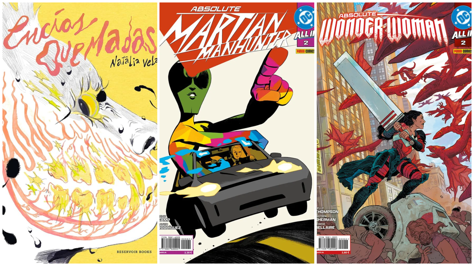'Enc�as quemadas', 'Absolute Martian Manhunter' y 'Absolute Wonder Woman' ganan los Premios de la Cr�tica de Dolmen