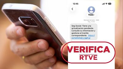 La Seguridad Social no te manda este mensaje por SMS con una "actualizaci�n pendiente", es un fraude