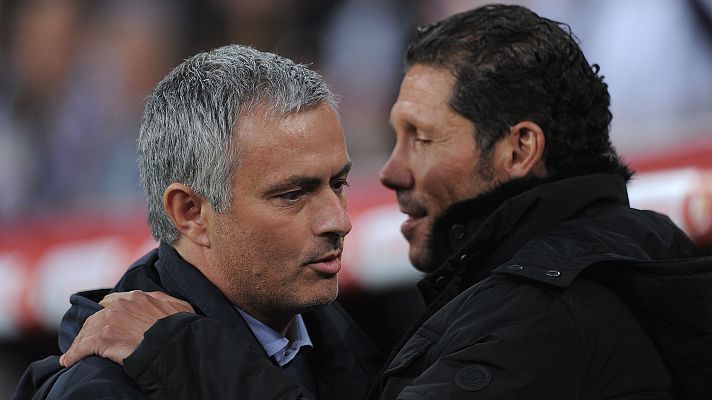 Mourinho y Simeone, frente a frente doce a�os despu�s