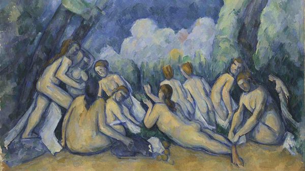 'Las grandes ba�istas' de C�zanne en una exposici�n en el Grand Palais