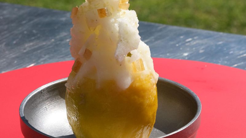 Receta de sorbete de limón de MasterChef Celebrity Legends