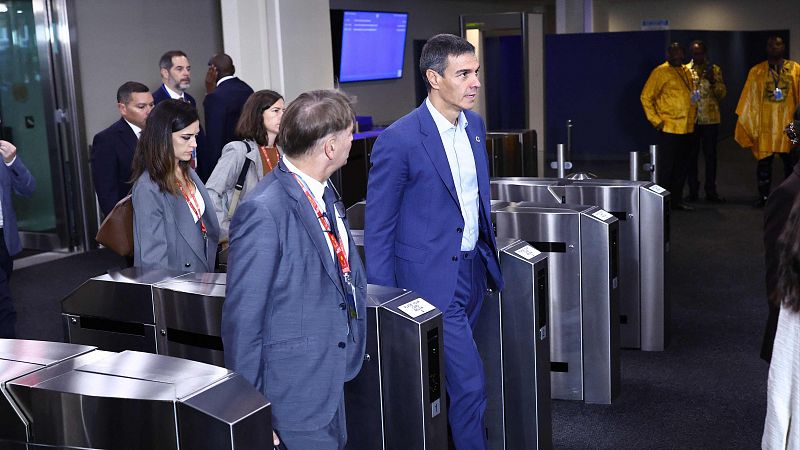 El saludo de Delcy y su ausencia en la recepción de Trump: el primer día de Sánchez en la Asamblea de la ONU