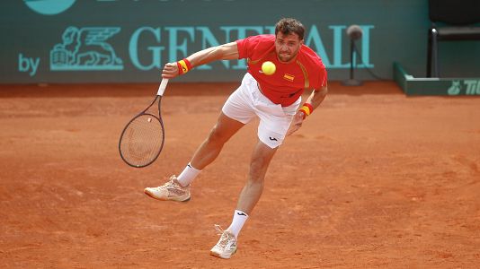 Pedro Mart�nez, en la Copa Davis