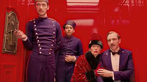 'El gran hotel Budapest' con Ralph Fiennes y Tilda Swinton
