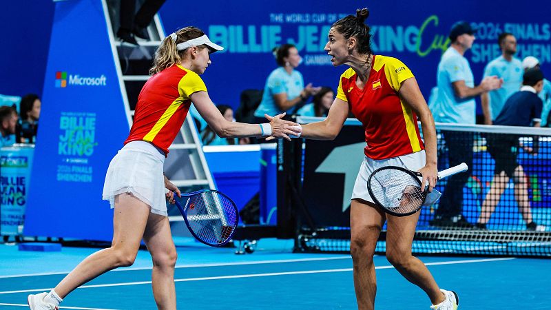 El dobles formado por Bucsa y Sorribes le dan a España el pase a 'semis' de la Billie Jean King Cup