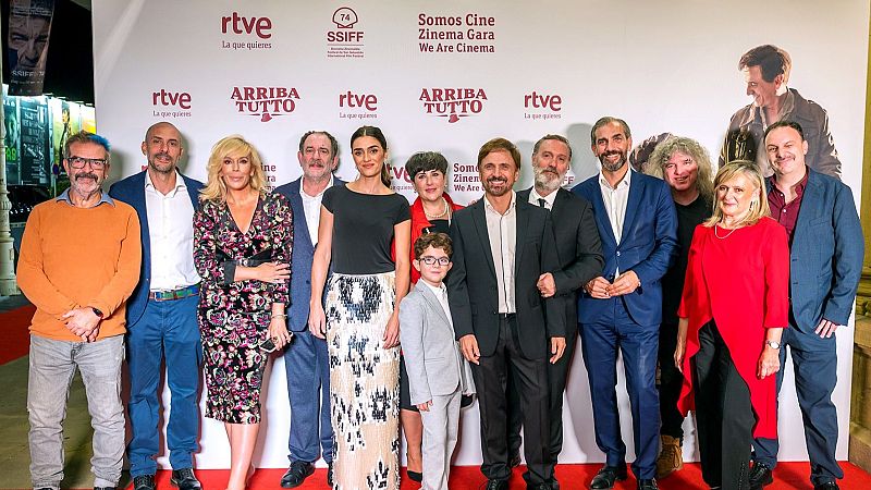 RTVE preestrena en una gala en el Festival de San Sebastián 'Arriba tutto', ópera prima de José Mota