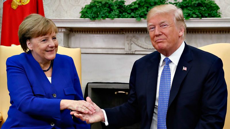 Merkel también concede ante Trump que el actual acuerdo con Irán "no es suficiente"