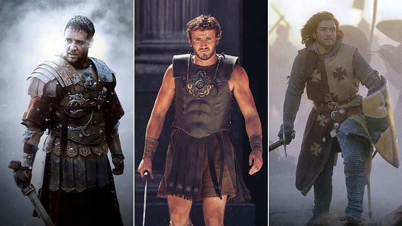 Vive un domingo épico en La 1 con el mejor cine histórico y el estreno de 'Gladiator II'