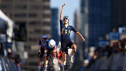 Alejandra Neira gana el Mundial de ciclismo junior en Montreal (Canad�)