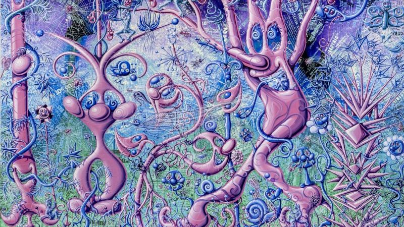 El surrealismo pop de Kenny Scharf rompe los límites del Thyssen-Bornemisza