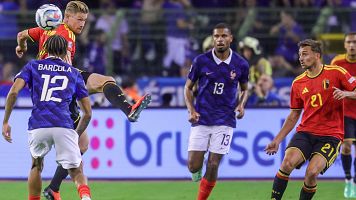 B�lgica - Francia (0-1) durante la Nations League