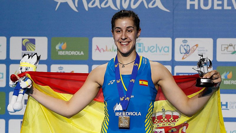 Carolina Marín se corona campeona de Europa por cuarta vez consecutiva