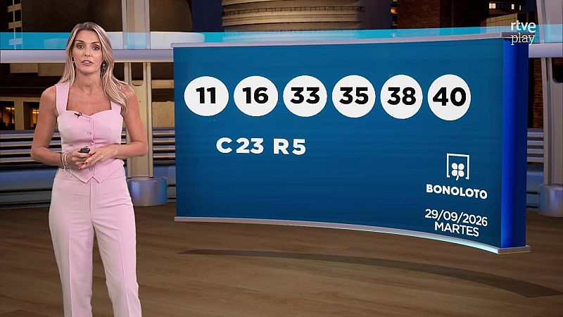 Sorteo de la BonoLoto y Euromillones del martes 29 de septiembre