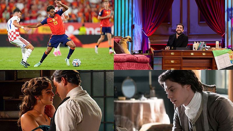 La 1 (18,6%) lidera con su mejor dato desde julio y el España-Croacia de la Nations League arrasa con un 40,2%