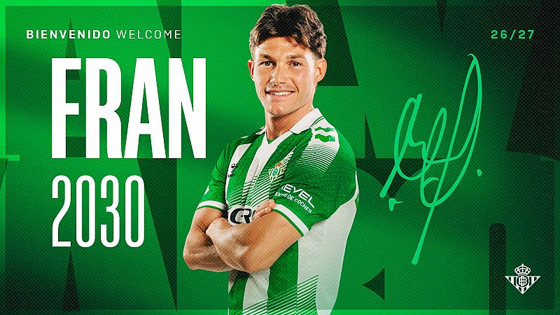 Fran Garc�a ficha por el Real Betis