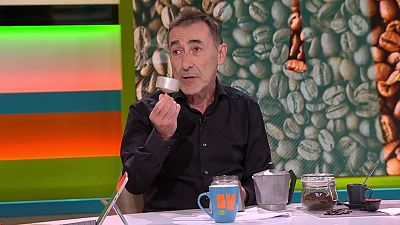 El periodista cient�fic Josep Corbella al plat� de l'Altaveu