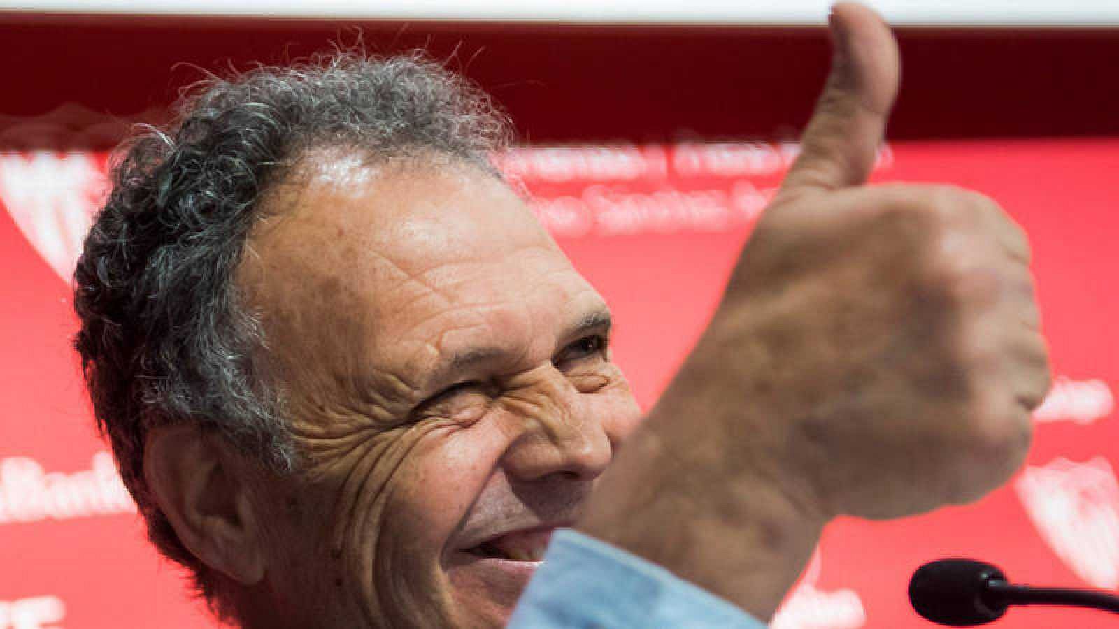 Caparrós, en su presentación como técnico del Sevilla: "Esta es mi casa. Estaba deseando volver" | Ver