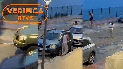 Migrantes atacados con gas pimienta en Ceuta: qu� sabemos de los v�deos que circulan en redes