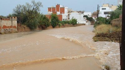 Aiguats històrics a les Terres de l'Ebre: alguns punts acumulen més de 250 litres per metre quadrat