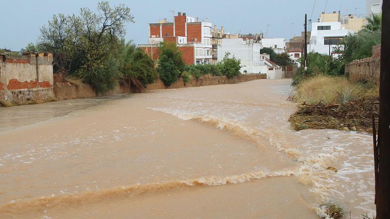 Aiguats històrics a les Terres de l'Ebre: alguns punts acumulen més de 250 litres per metre quadrat
