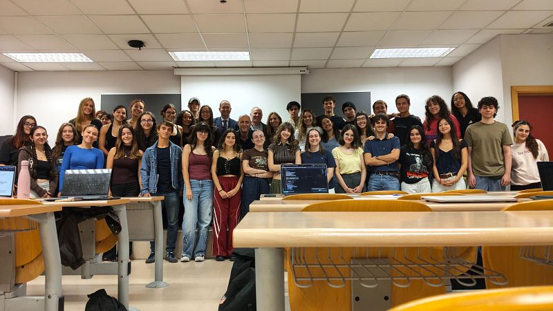 El Centro de innovación de RTVE se acerca al alumnado de la Facutad de Ciencias de la Información de la  Universidad Complutense de Madrid