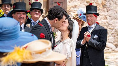 El making of de la boda de Ángela y Curro en 'La Promesa'