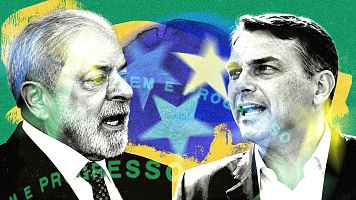 Lula y Bolsonaro dan plant�n al �ltimo debate electoral