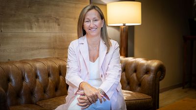 Cristina Cabañas, presidenta de la Fundació Climent Guitart: "Veia els meus fills en els nens ucraïnesos