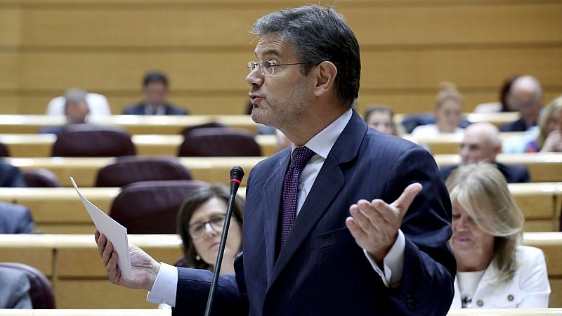 Catalá dice que "todos saben" que el juez del voto discrepante del caso de 'La Manada' tiene "un problema"