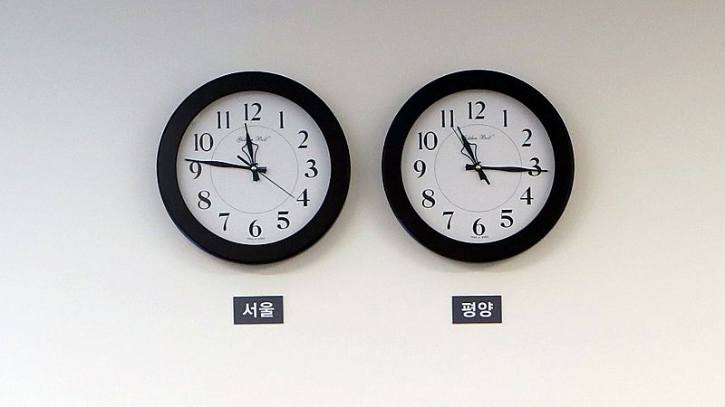 Nuevos gestos de distensión entre las dos Coreas: desmantelan los altavoces para propaganda y unifican su horario