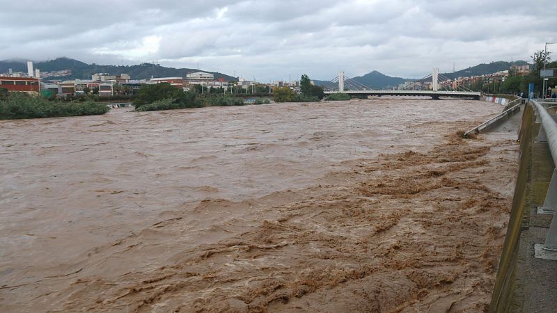 Temporal històric amb rècord de precipitacions