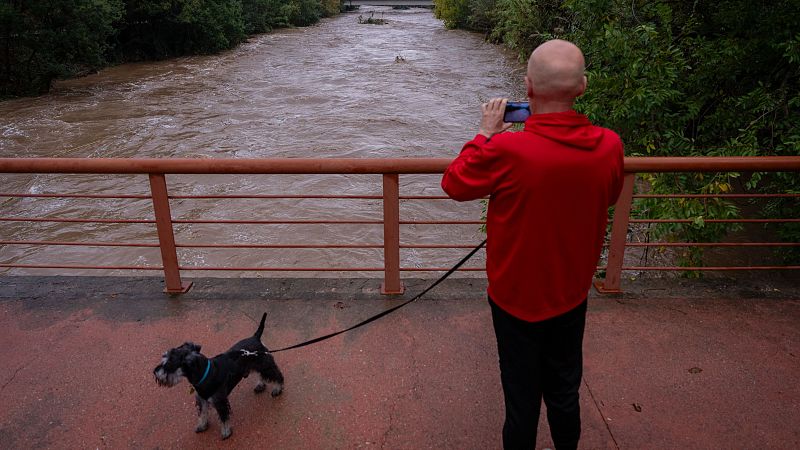 El tiempo hoy 5 de octubre en España: fuertes chubascos, con intensidades torrenciales en Girona
